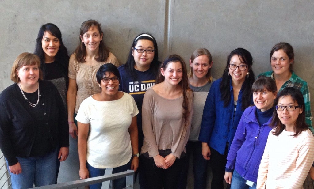 Group photo of Slupsky Lab members from 2015